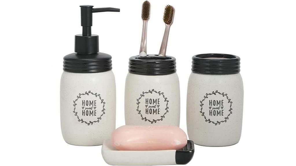 morden farmhouse bathroom set