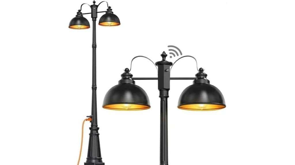 outdoor lamp post lights