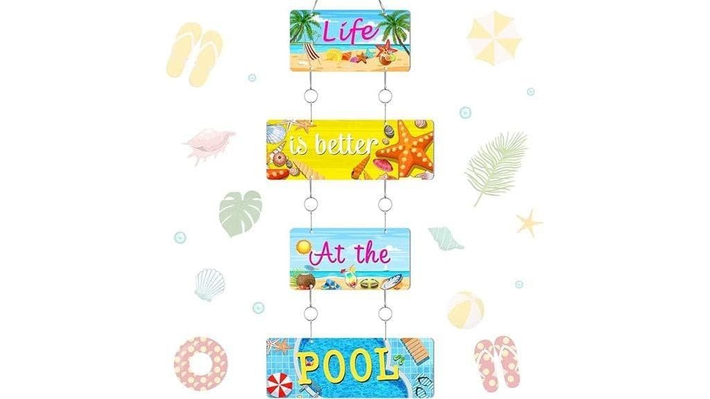 paradise beach wall decor