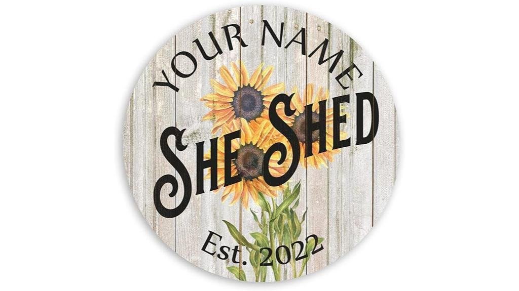 personalized rustic wood sign