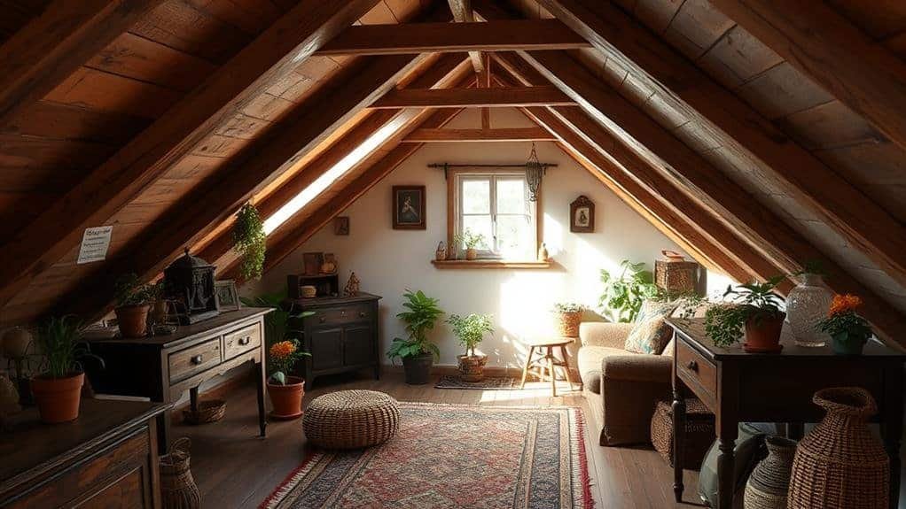 rustic attic decor considerations