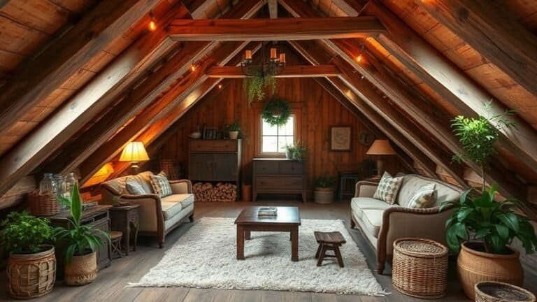 rustic attic decor ideas