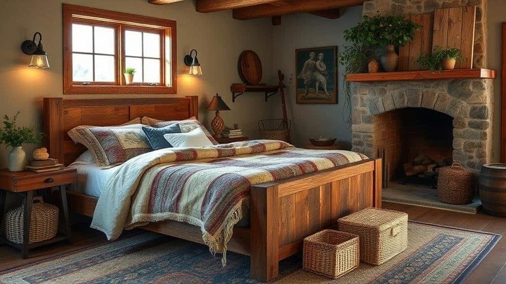 rustic bedroom decor ideas