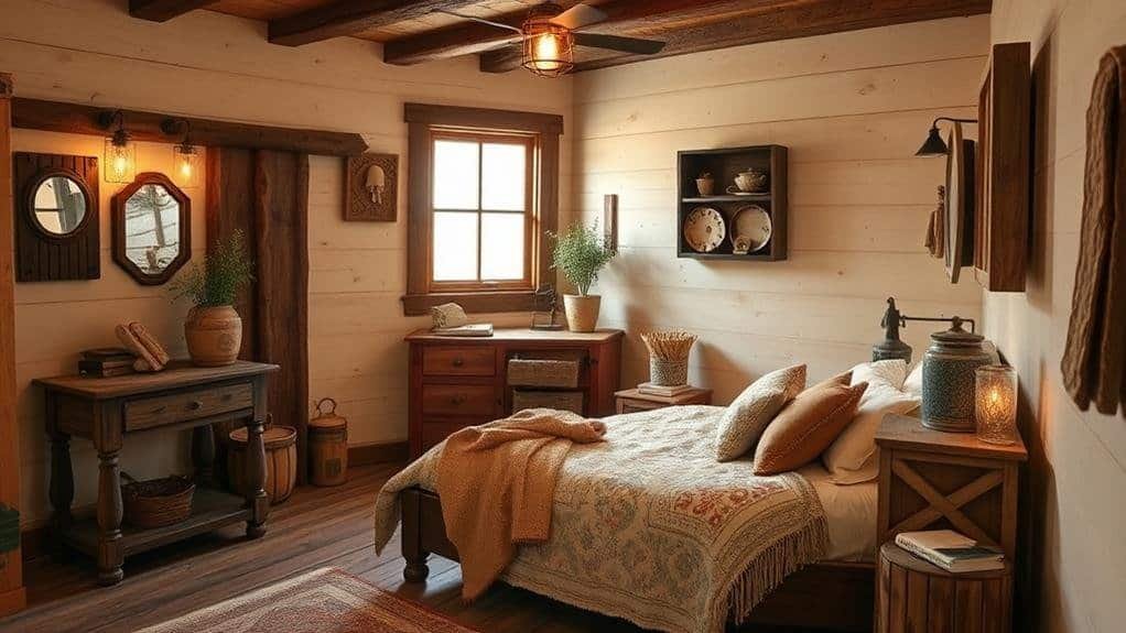 rustic bedroom decor selection factors