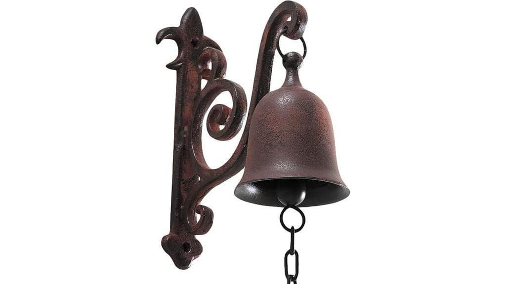 rustic cast iron bell