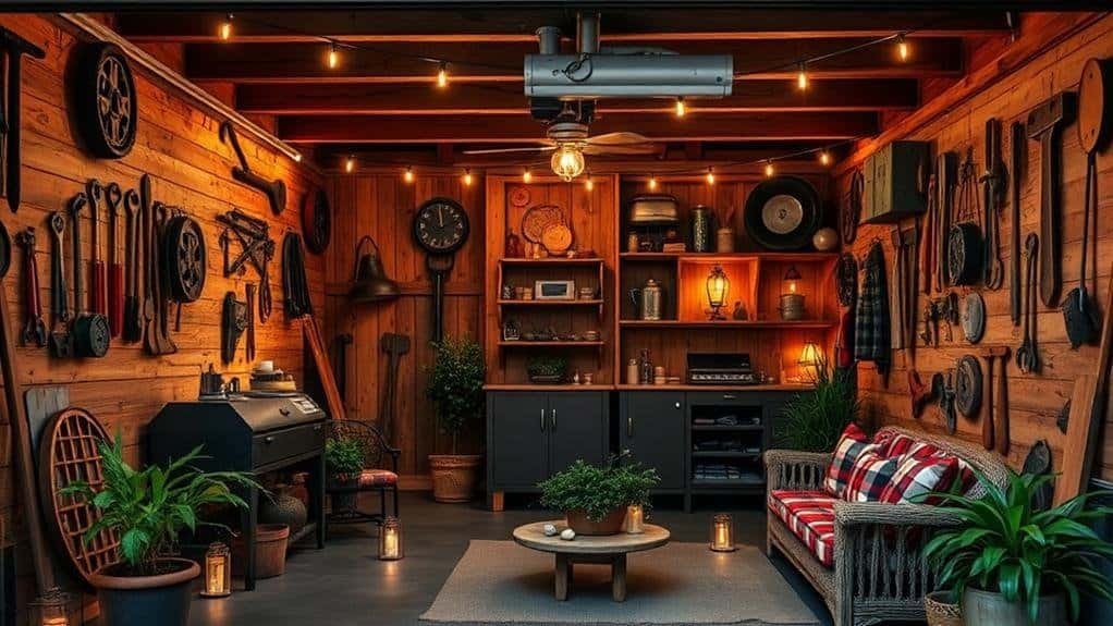 rustic garage decor ideas