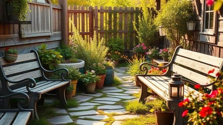 rustic garden decor ideas