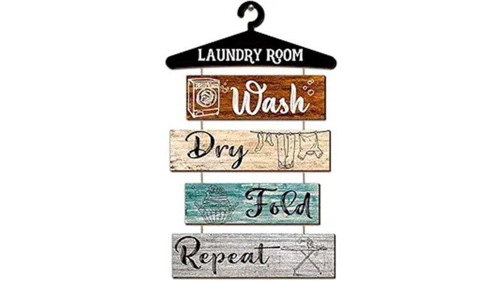 rustic laundry room decor