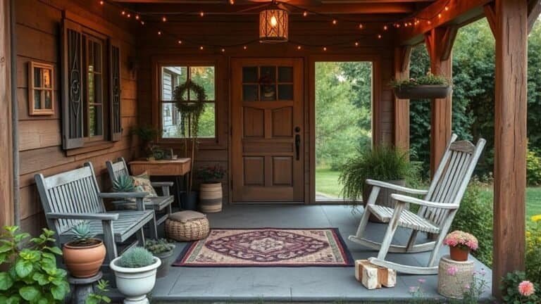 rustic porch decor ideas