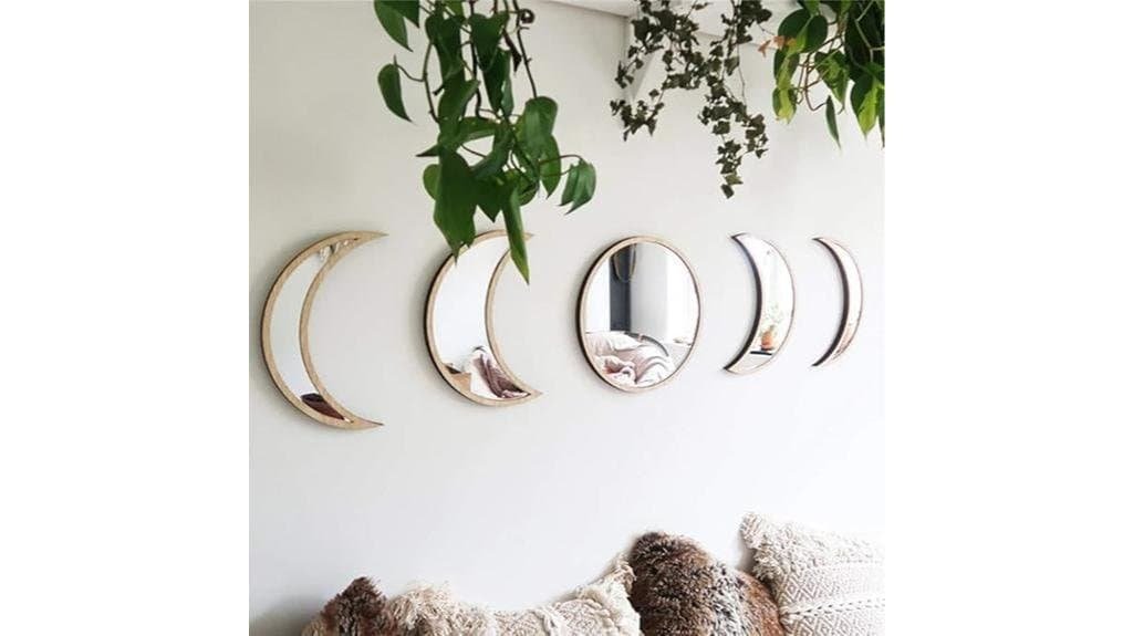 scandinavian acrylic wall mirrors