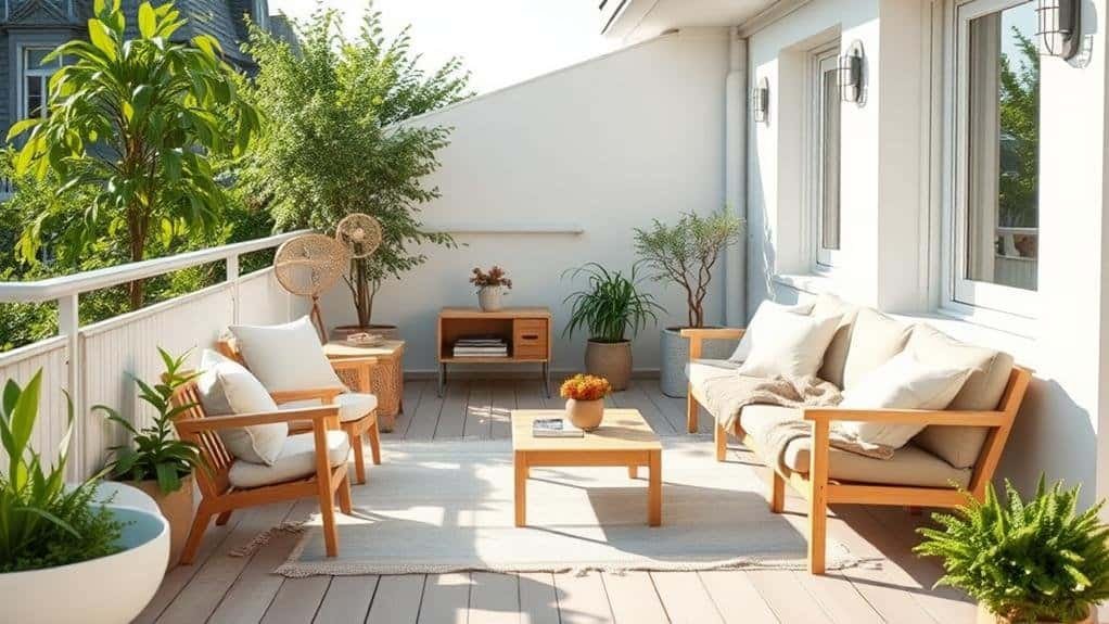 scandinavian balcony decor considerations