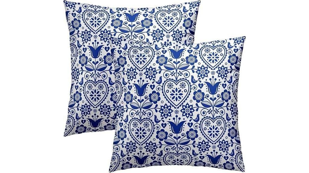 scandinavian folk art pillows