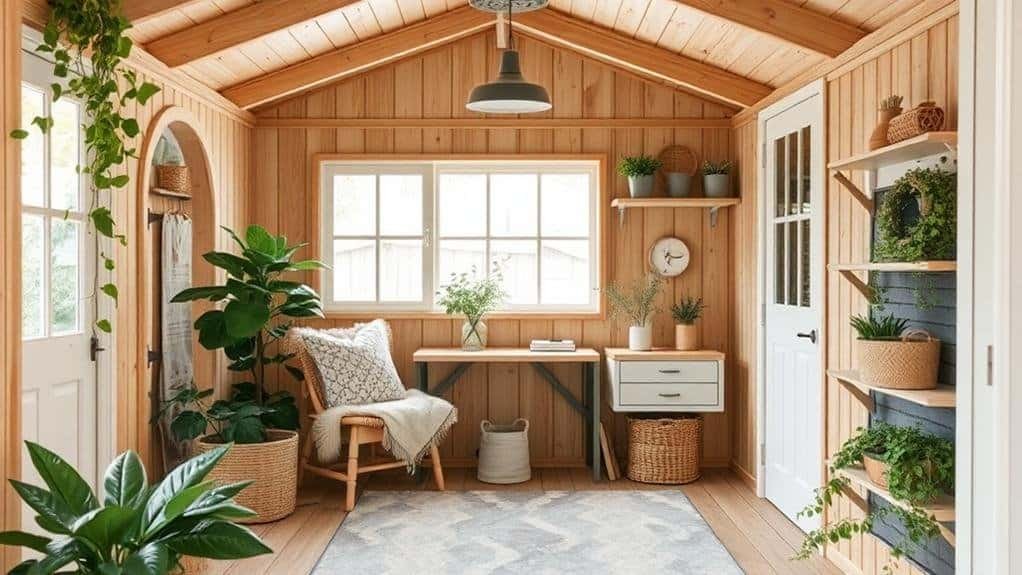 scandinavian shed decor considerations