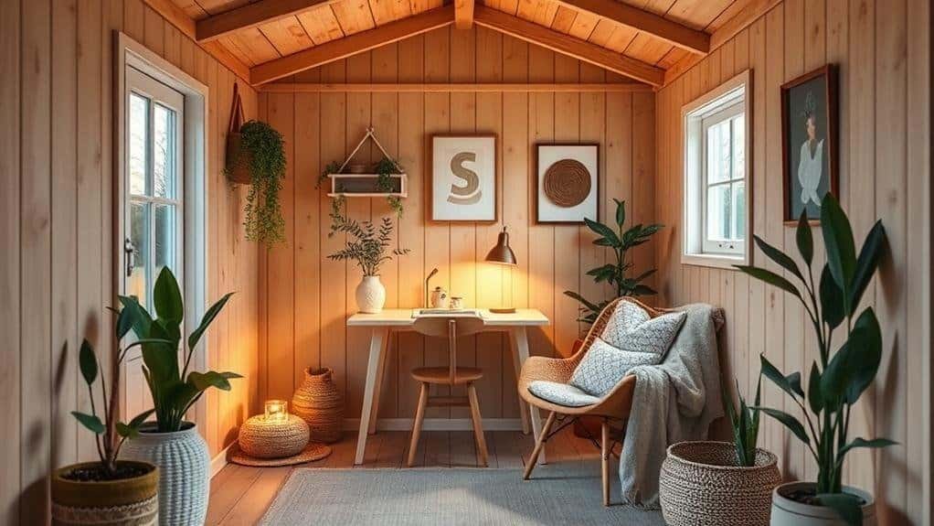 scandinavian shed decor ideas