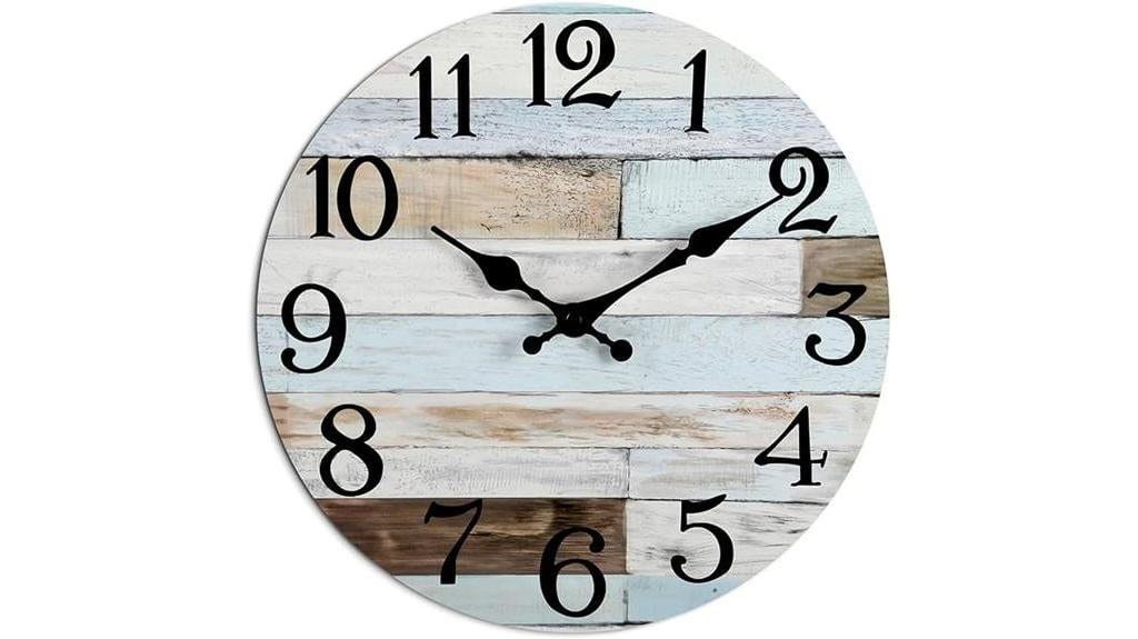 silent decorative wall clock