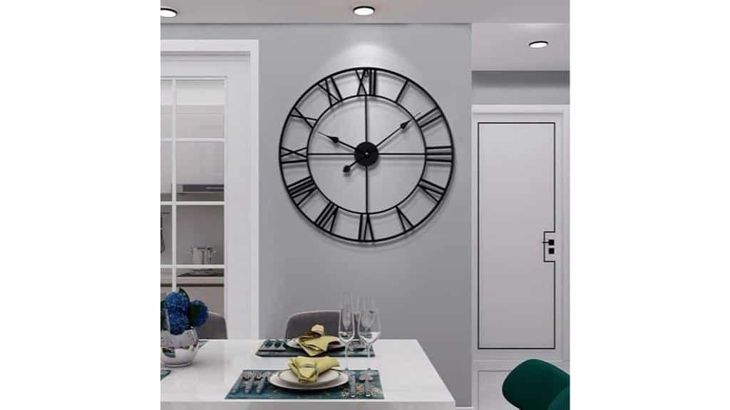 silent non ticking wall clock