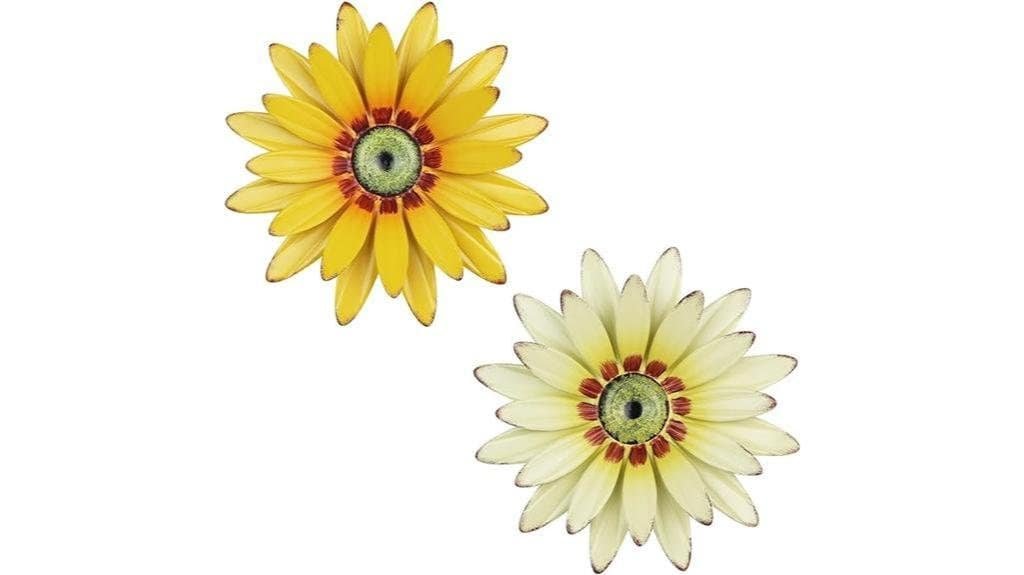 sunflower metal wall decor