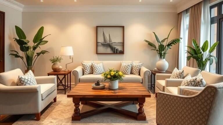 timeless transitional living room decor