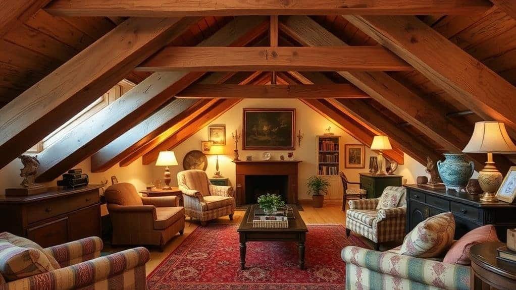 traditional attic decor considerations