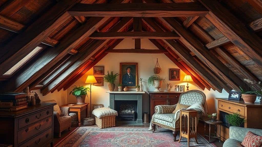 traditional attic decor ideas