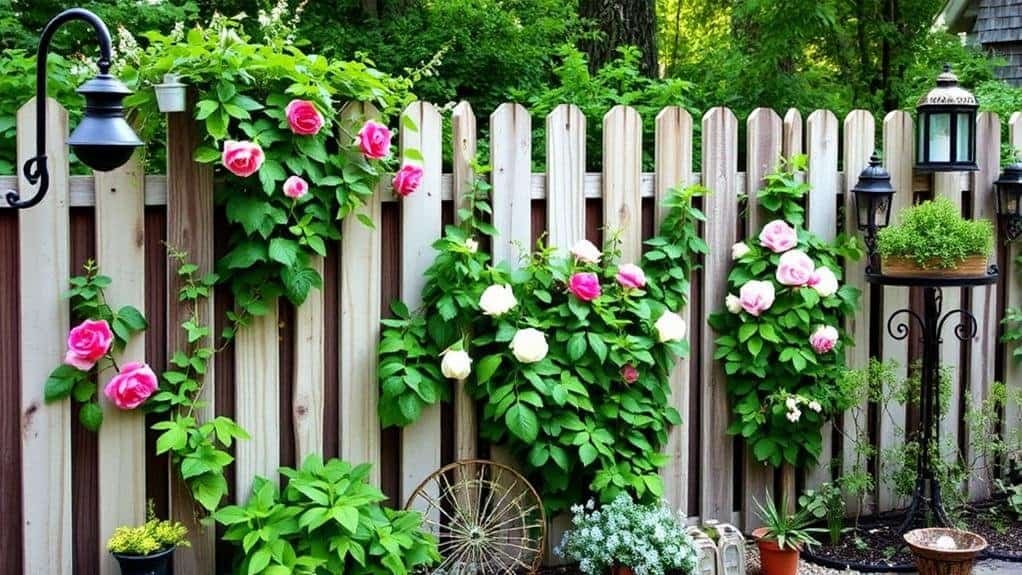 traditional fence decor considerations