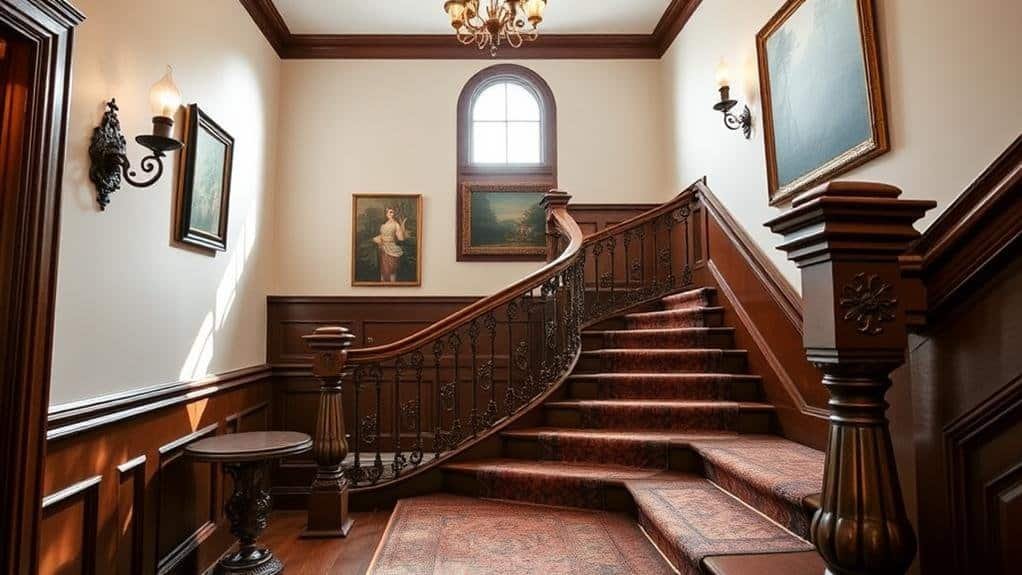 traditional staircase decor factors