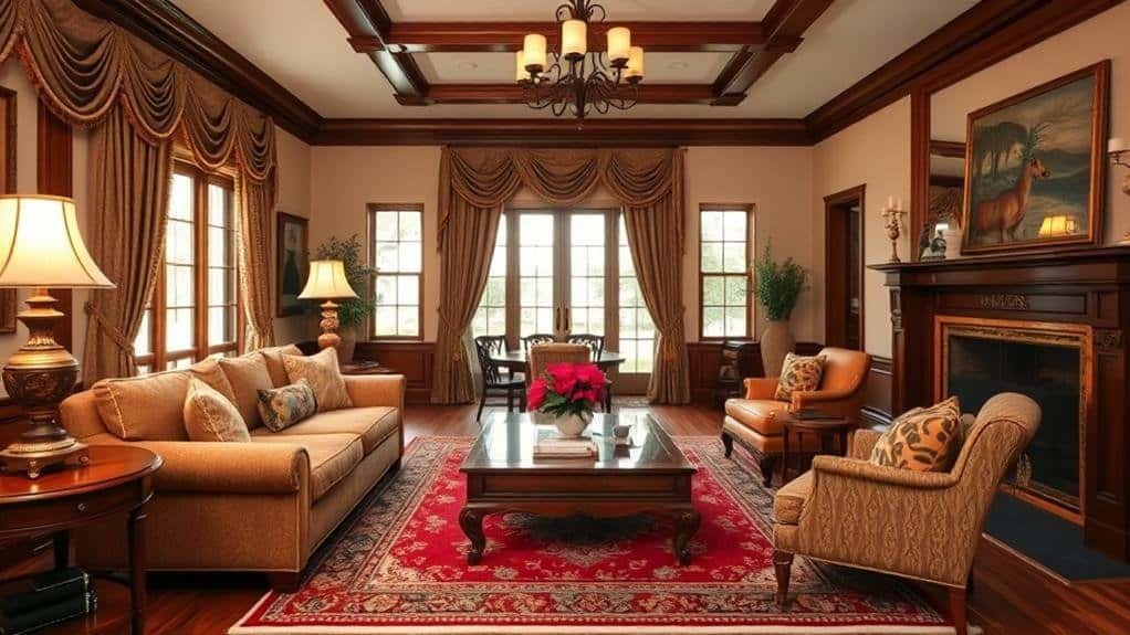 traditional style living room decor