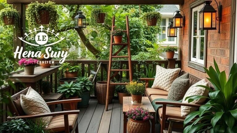 transform rustic balcony decor