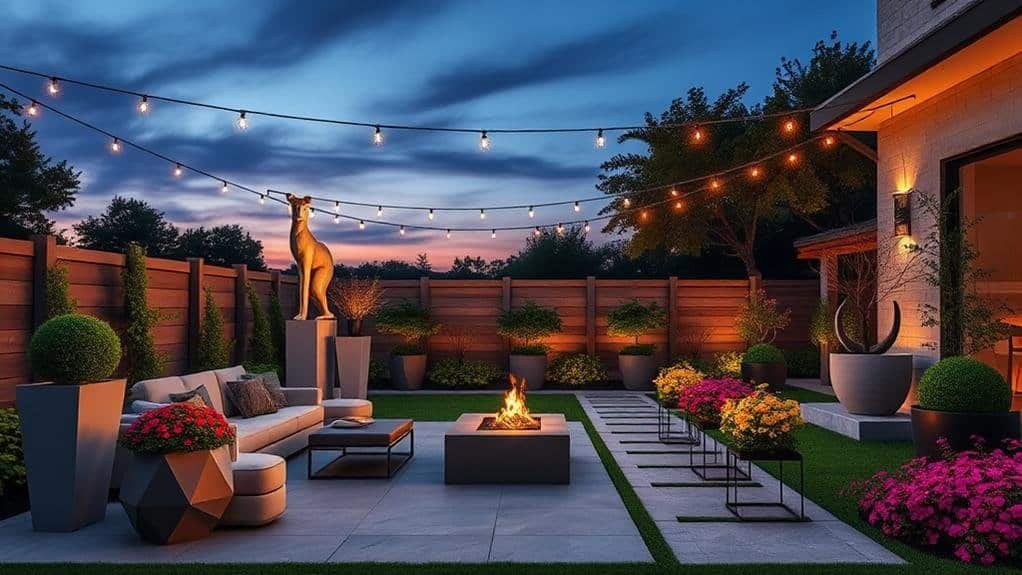 transformative contemporary garden decor