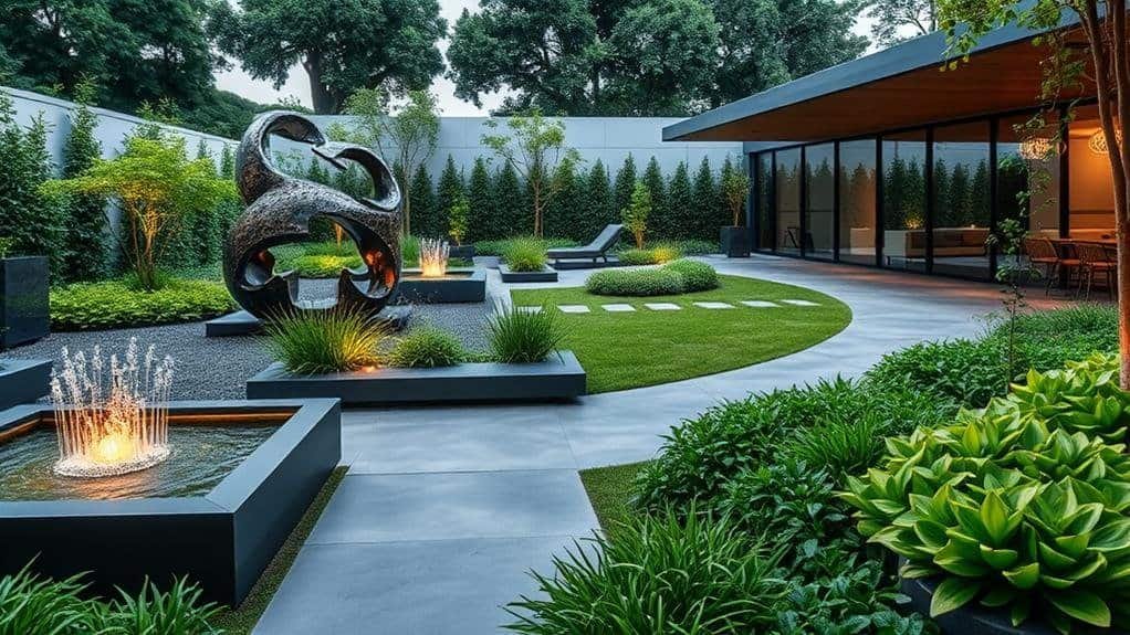 transformative modern garden decor