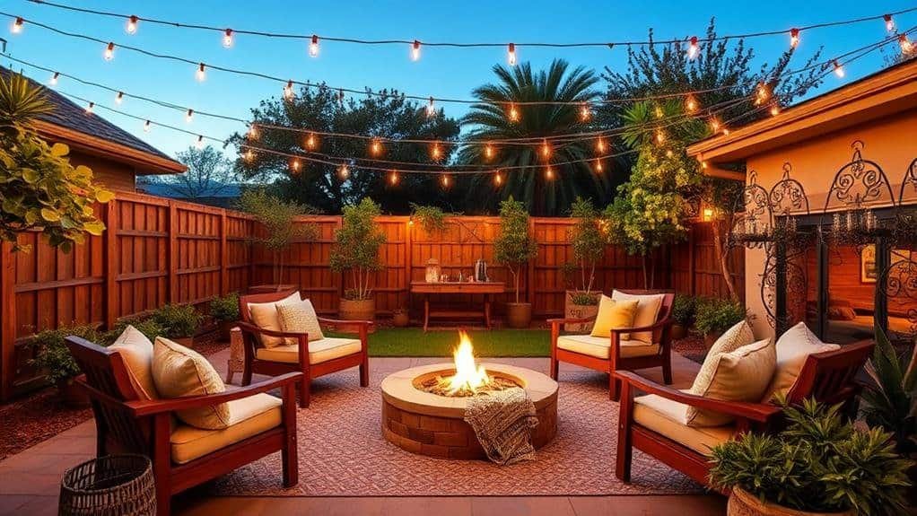 transitional backyard decor ideas