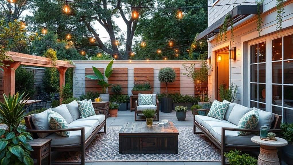 transitional patio decor ideas