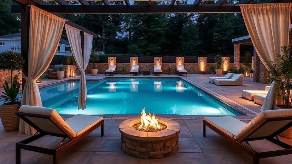 transitional pool decor ideas