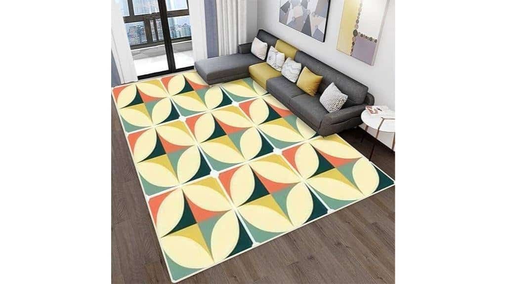 vintage retro area rugs