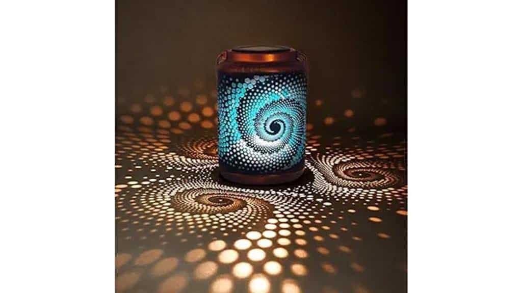 waterproof outdoor mosaic lanterns