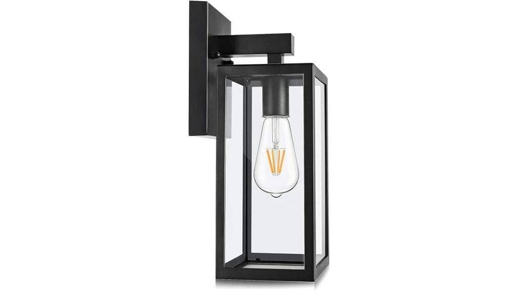 waterproof outdoor wall lantern