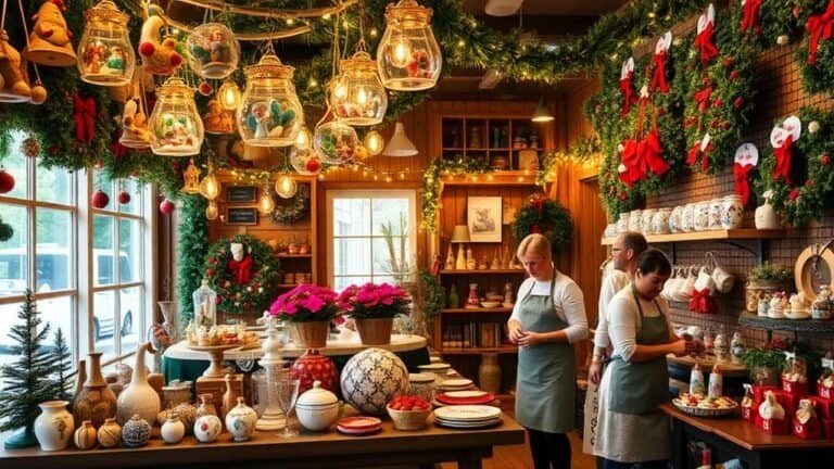 artisan owned holiday decor boutiques