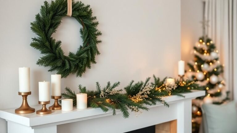 chic minimalist holiday decor