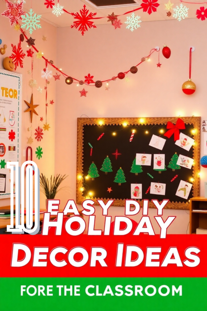 Diy Classroom Holiday Decor