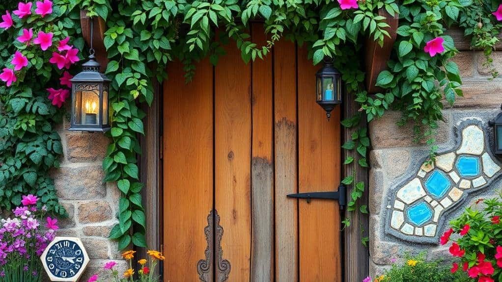 eclectic gate decor inspiration