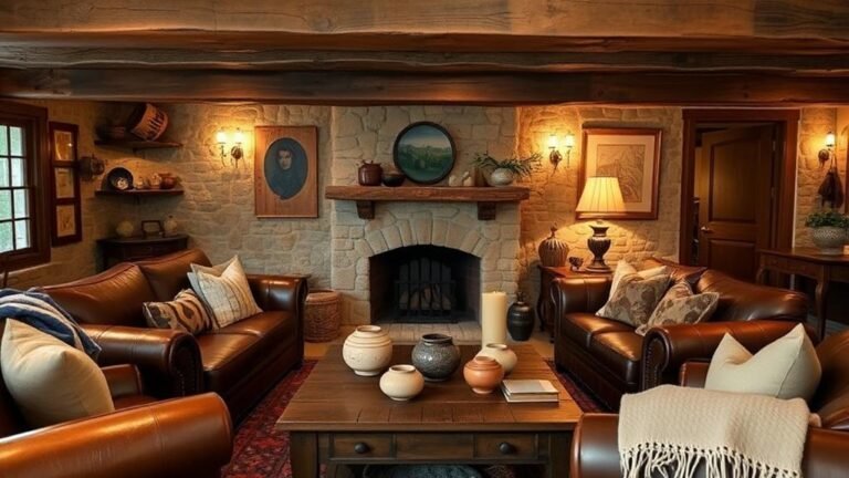 essential rustic basement decor