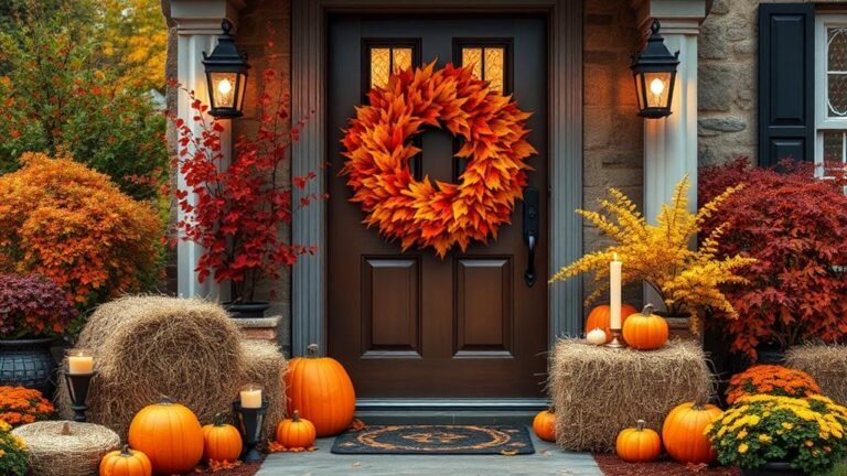 fall door decor ideas