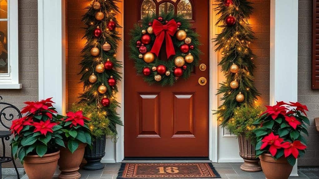 festive door decoration inspiration