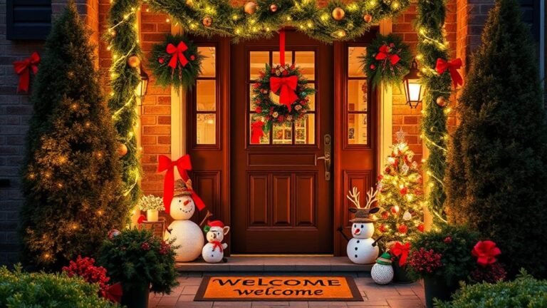 holiday door decorating contest