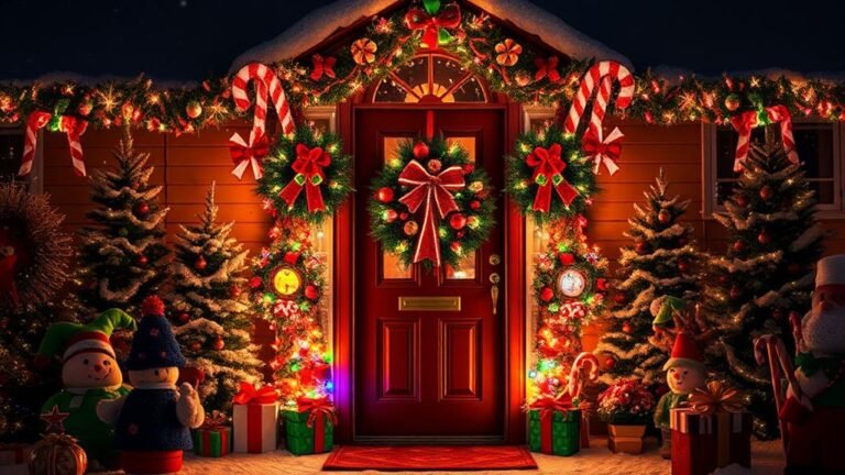 holiday door decorating tips