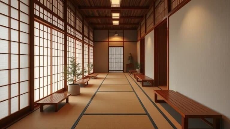 japanese style hallway decor