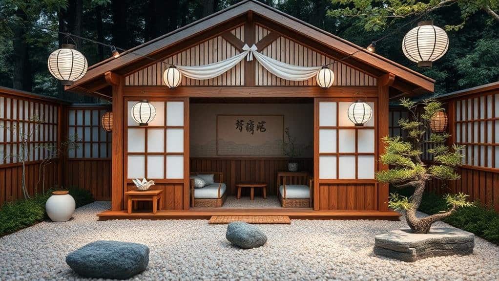 japanese style playhouse decor