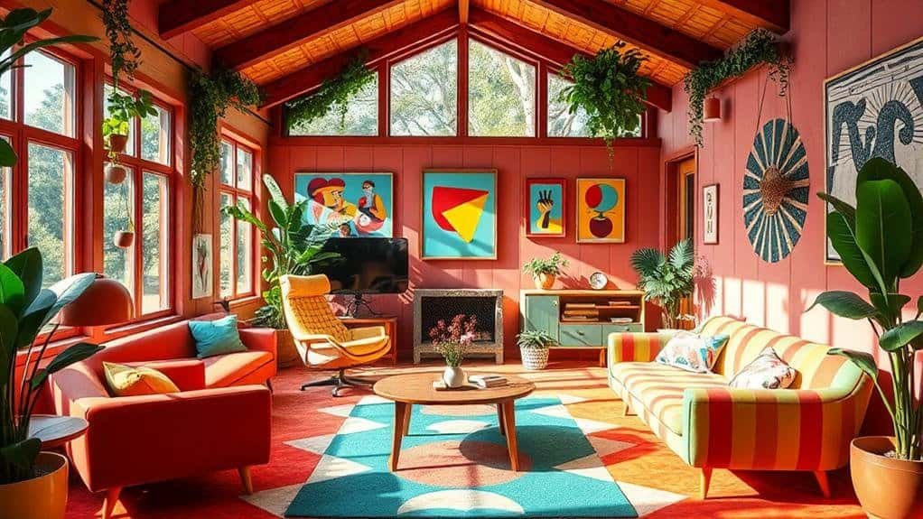 mid century modern playhouse decor