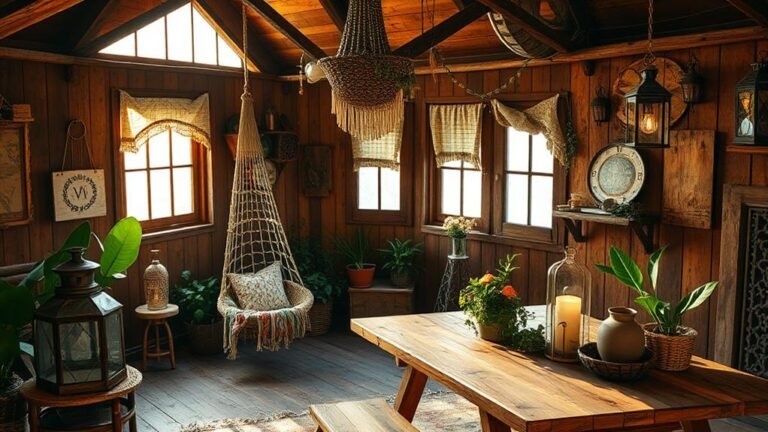 rustic treehouse decor ideas