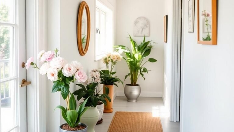 spring hallway decor ideas